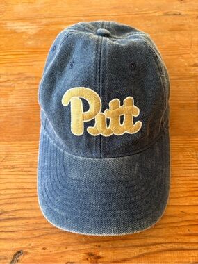 Pitt Legacy Embroidered Denim Hat